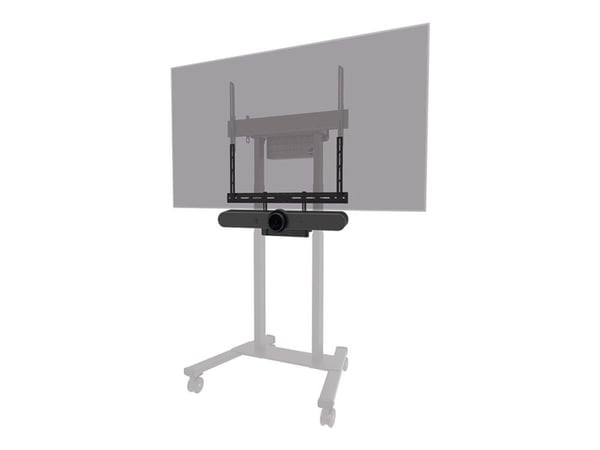 Neomounts AV60-500BL - Monteringssett (monteringsbrakett, laptophylle) - for video bar / bærbar PC - universal - svart - skjermstørrelse: 43"-110" ...