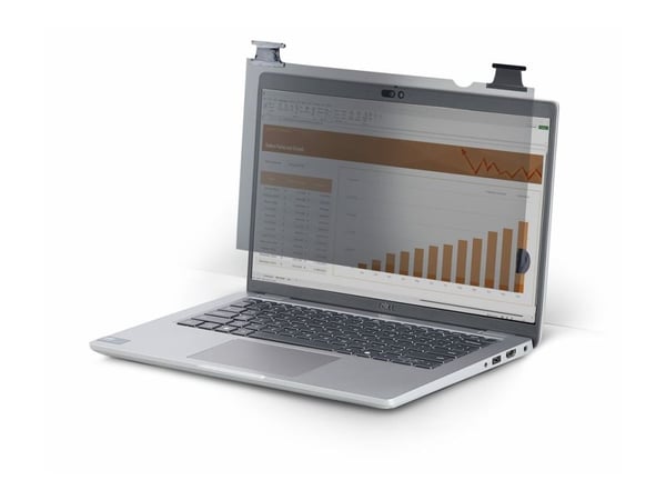 Startech - Notebookpersonvernsfilter (horisontal) - 2-veis - lim, hengselfliker, vippehengsler - 13.3" - svart
