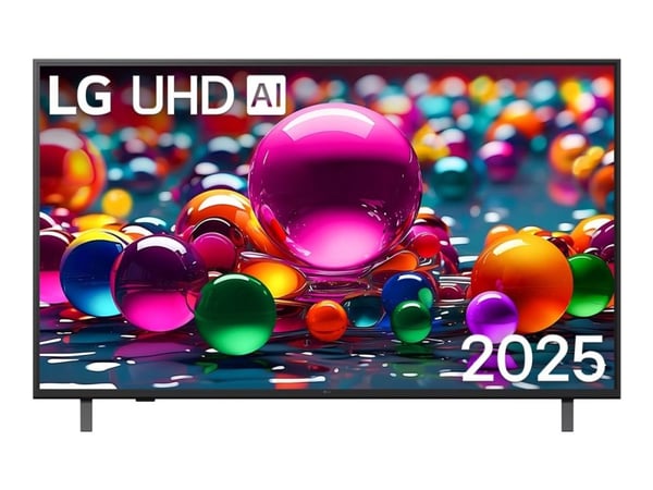 LG UHD AI 50UA75003LA, 127 cm (50"), 3840 x 2160 pikseliä, LED, Älytelevisio, Wi-Fi, musta
