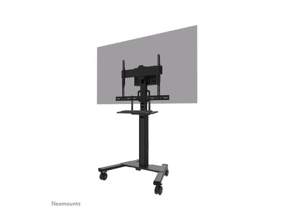 Neomounts AV40-500BL - Monteringssett (monteringsbrakett, tastaturhylle) - for tastatur / mus - universal - svart - skjermstørrelse: 43"-110" - VES...
