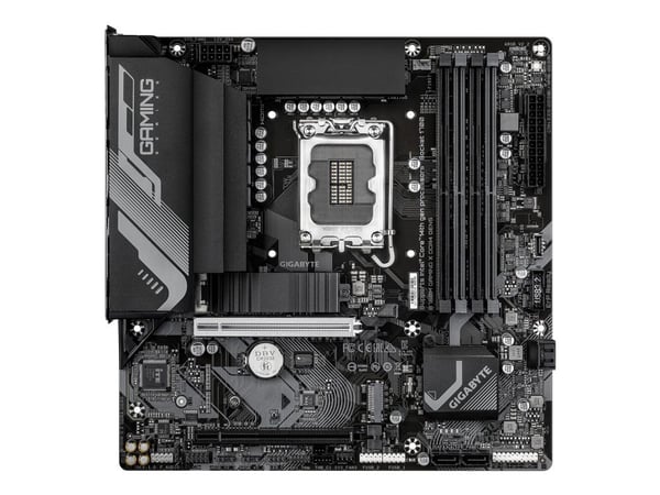 Gigabyte B760M Gaming X DDR4 GEN5 - Moderkort - micro ATX - LGA1700-uttag - B760 Chipuppsättning - USB-C 3.2 Gen2, USB 3.2 Gen 1 - 2.5 Gigabit LAN ...