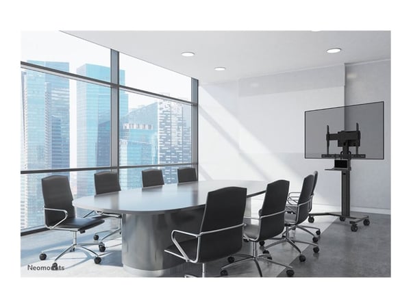 Neomounts AV45-500BL - Monteringssett (monteringsbrakett, shelf support) - for notebook - universal - svart - skjermstørrelse: 43"-110" - VESA-mont...