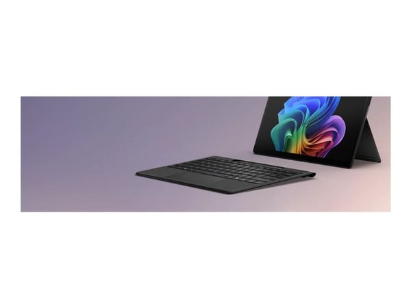 Microsoft Surface Pro Flex Keyboard - Tastatur - med styreplate, akselerometer, lagrings- og ladebakke for Surface Slim Pen 2 - bakbelysning - tråd...