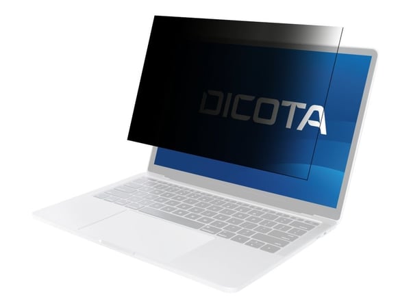 DICOTA - Personvernfilter for skjerm - universell (16:9) - 2-veis - avtakbar - magnetisk - 16" - svart