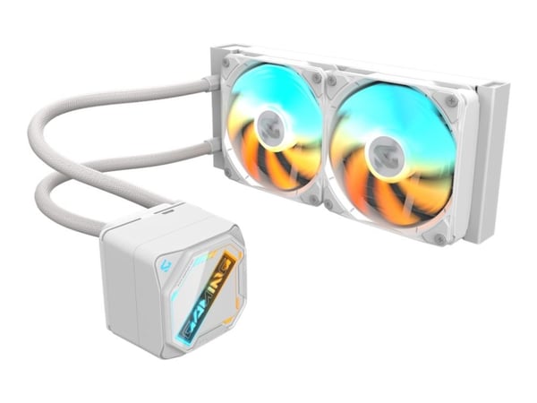 GIGABYTE GAMING 240 ICE - Kylsystem med vätska till processorn - Elementstorlek: 240 mm - (för: LGA115x Socket, LGA1200, LGA1700, LGA1851, AM4, AM5...