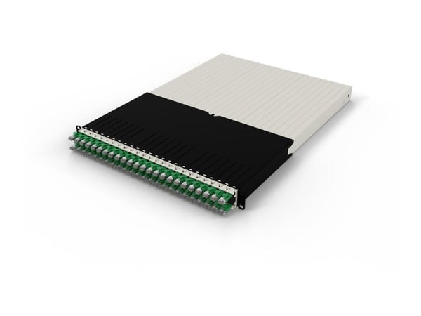 PATCHBOX patchbox.one - Kabelindragningssystem - CAT 6a - STP - RAL 9005 - 30U