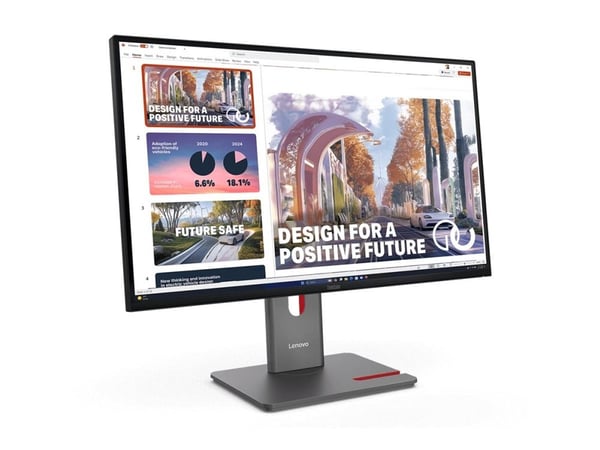 Lenovo ThinkVision S27-4e, 68,6 cm (27"), 1920 x 1080 pikseliä, Full HD, LCD, 6 ms, musta