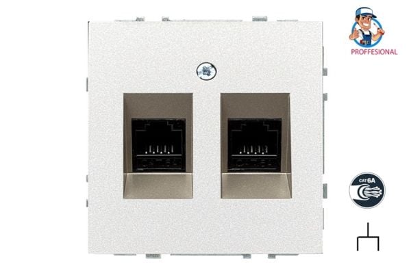 Liregus Computer Socket Ikl-002-01.M/Ch 2Pl