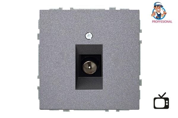Liregus Tv Socket Itvl-1-01.M/Bm Modern Bl