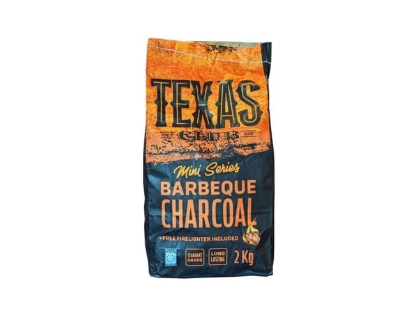 Trækul TEXAS CLUB 2 kg