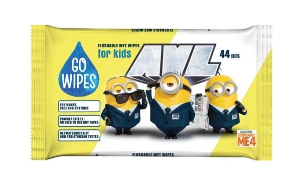 EURUS POSTRY Minions våtservietter 1x44stk.