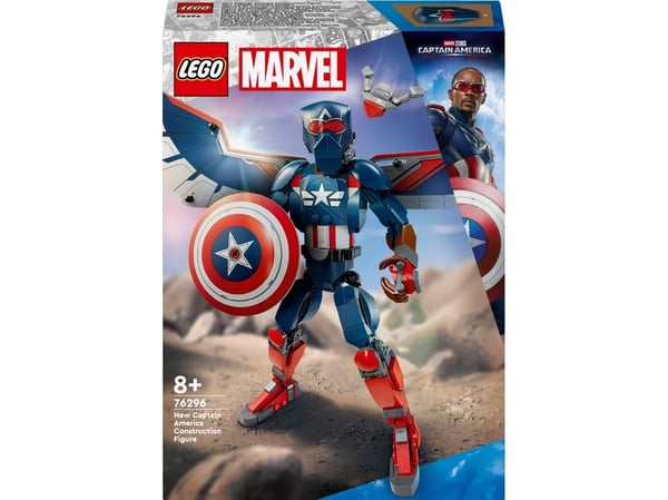 LEGO Super Heroes 76296 Byggbar figur av nye Captain America