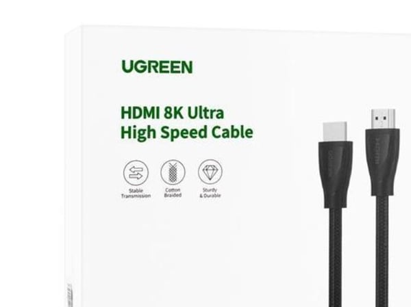 Ugreen 80404 HD140, 3 m, HDMI Type A (Standard), HDMI Type A (Standard), 3D, 48 Gbit/s, musta