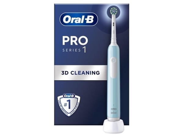 Elektrisk tannbørste Oral-B Pro 1 Caribbean Blue Cross Action