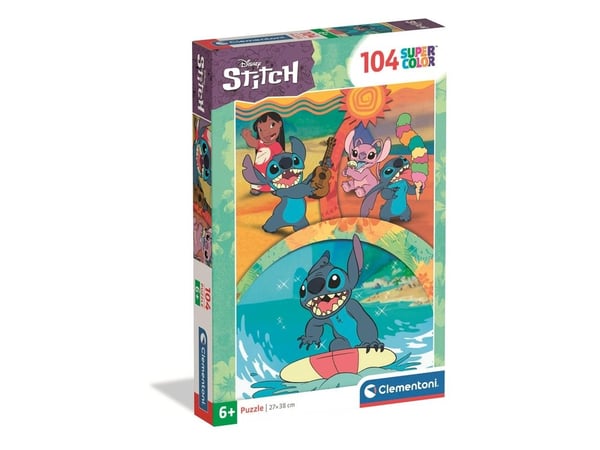 Clementoni Supercolor 25042, 104 stykker, Tegneserier, 6 år