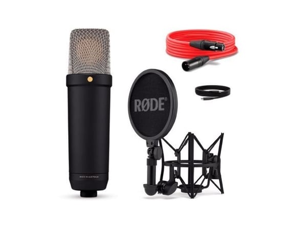 RØDE NT1 - 5:e generation - mikrofon - USB, 3-stifts XLR - svart