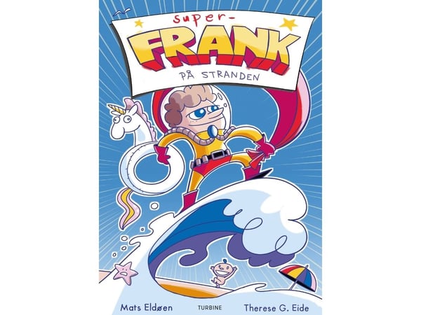 Super-Frank på stranden | Mats Eldøen | Språk: Dansk