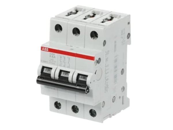 ABB S203-K6, Pienoiskatkaisija, 6000 A, IP20