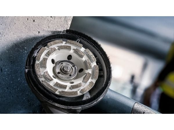 Bosch 2 608 601 762, Slipeskive, Flatt senter, Betong, Bosch, 2,22 cm, 12,5 cm