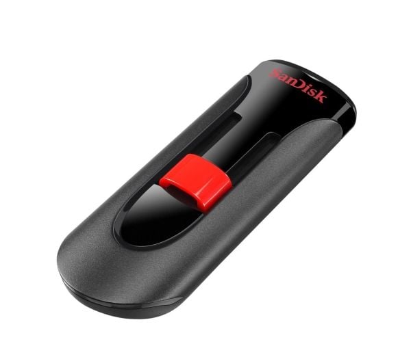 SanDisk Cruzer Glide - USB-flashstasjon - kryptert - 32 GB - USB 2.0 (en pakke 3)