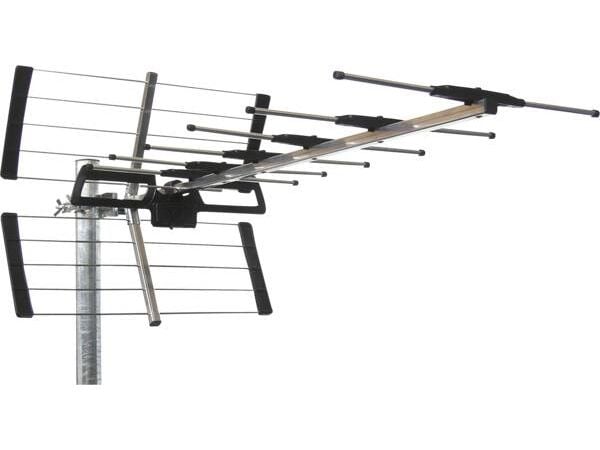 Kathrein AUY 48, Ulkona, musta, 470 - 694 MHz, 17 dB, DVB-T, DVB-T2, 1 kpl