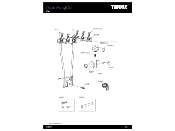 Thule HangOn 974 sykkelstativ