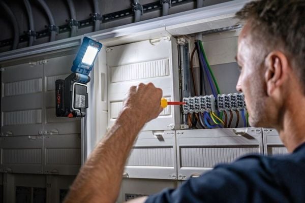 Bosch 0601443600, LED, 20 ampuller, 500 g, Svart, Blå, Håndholdt arbeidslys - SOLO