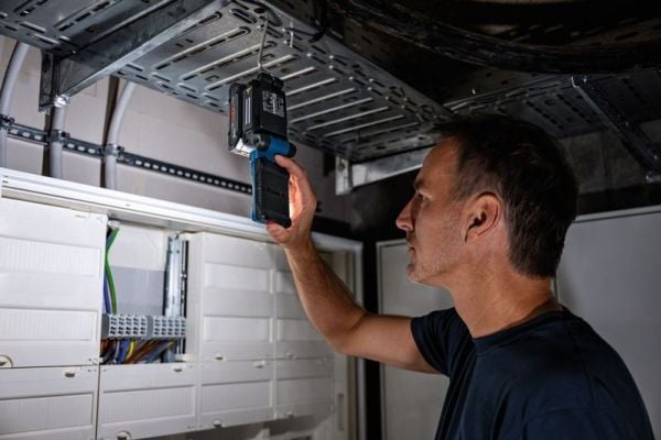 Bosch 0601443600, LED, 20 ampuller, 500 g, Svart, Blå, Håndholdt arbeidslys - SOLO