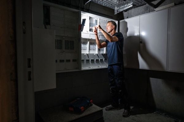 Bosch 0601443600, LED, 20 ampuller, 500 g, Svart, Blå, Håndholdt arbeidslys - SOLO