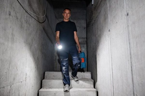 Bosch 0601443600, LED, 20 ampuller, 500 g, Svart, Blå, Håndholdt arbeidslys - SOLO