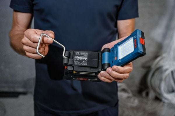 Bosch 0601443600, LED, 20 ampuller, 500 g, Svart, Blå, Håndholdt arbeidslys - SOLO