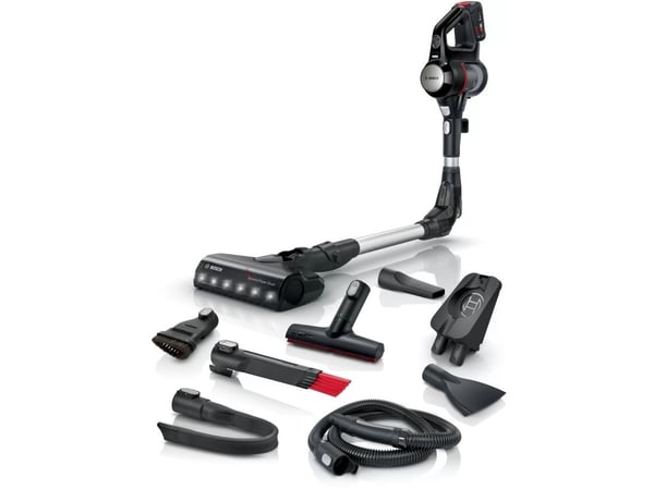 Bosch BCS711PET, Sauvaimuri, Pussiton, musta, Punainen, 0,3 L, Kuiva, Suodatus