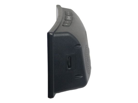 Geemarc Telecom Wake''n''Shake Curve, Digital vekkerklokke, Sort, Innendørs, Voksen, Gutt/Jente, 12/24h