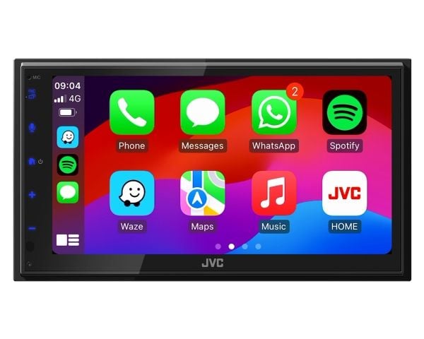 JVC KW-M695DBW autoradio Apple CarPlay / Android Auto, DAB+ ja Bluetooth