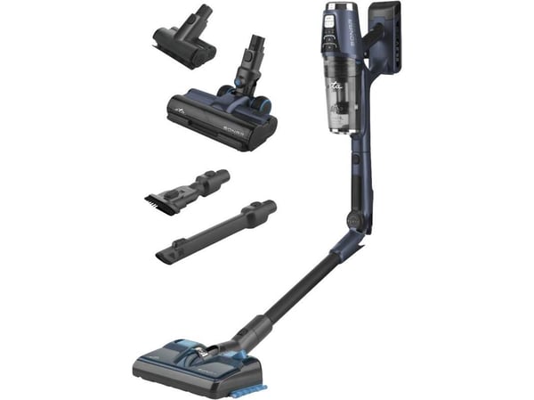 ETA Sonar Aqua Plus 3232 90000 - Dammsugare - skaft/handhållen (2-i-1) - utan påse - sladdlös - blå - 1 batteri, laddare medföljer
