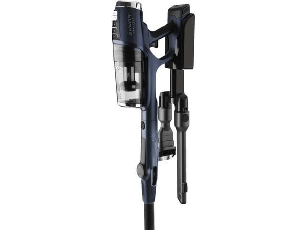 ETA Sonar Aqua Plus 3232 90000 - Dammsugare - skaft/handhållen (2-i-1) - utan påse - sladdlös - blå - 1 batteri, laddare medföljer