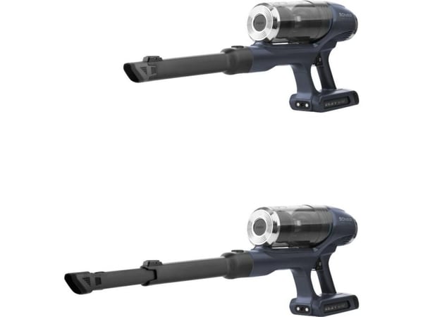 ETA Sonar Aqua Plus 3232 90000 - Dammsugare - skaft/handhållen (2-i-1) - utan påse - sladdlös - blå - 1 batteri, laddare medföljer