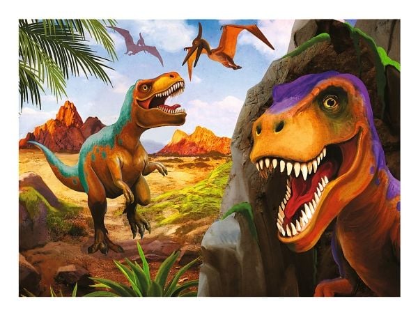 Trefl 56036, 20 stykker, Dinosaurer, 3 år