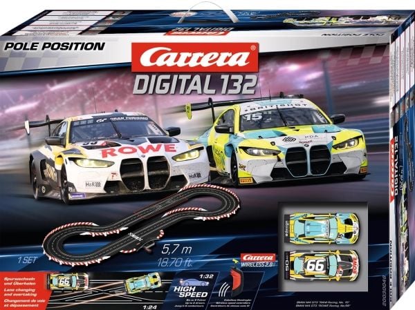 Carrera 20030046, Racingkjøretøy og banesett, 8 år, AAA, Flerfarget