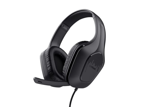 Trust GXT 417 Zirox, Kabel, Spela, 20 - 20000 hz, 237 g, Headset, Svart