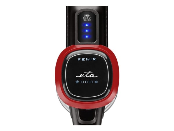 ETA Fenix 2233 90000 - Støvsuger - pinne/håndholdt (2-i-1) - uten pose - uten kabel - rød/grå - 1 batteri
