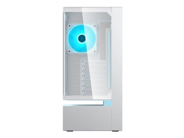 COUGAR CGR-2DA4W, Midi Tower, PC, Vit, ATX, CEB, micro ATX, Mini-ITX, Glas, Stål, Spela