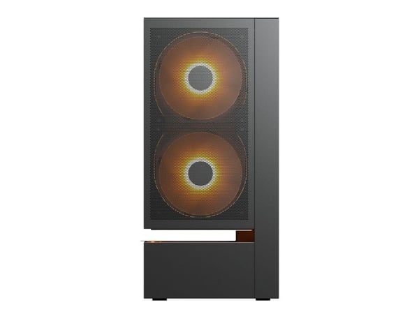COUGAR CGR-2DA4B-M, Midi Tower, PC, musta, ATX, CEB, mikro ATX, Mini-ITX, Lasi, Terästä, Pelaaminen
