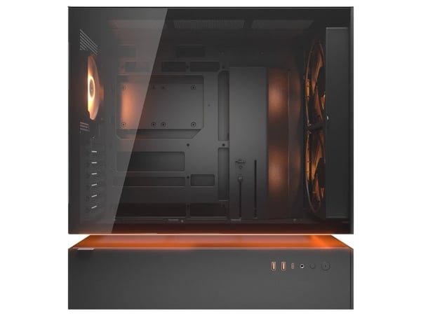 COUGAR CGR-2DA4B-M, Midi Tower, PC, musta, ATX, CEB, mikro ATX, Mini-ITX, Lasi, Terästä, Pelaaminen