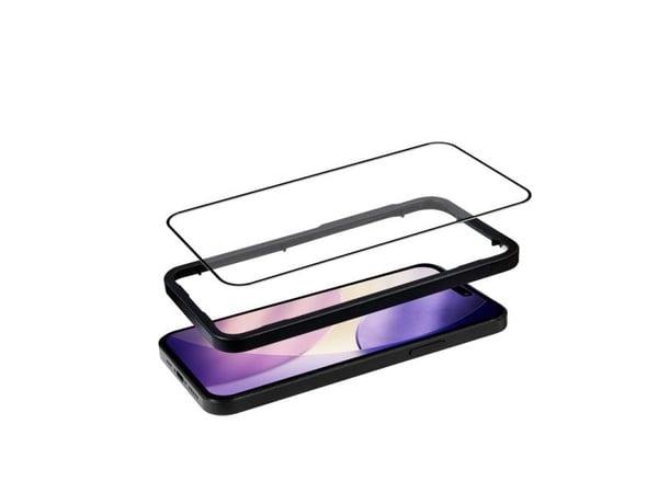 Crong 3D Armour Glass - Herdet glass for iPhone 17 + monteringsramme