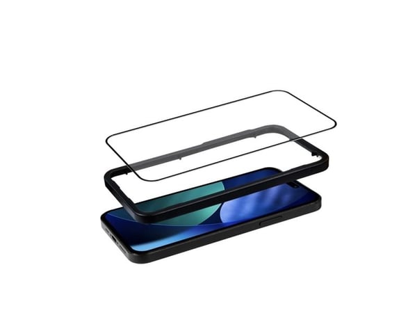 Crong 3D Armour Glass - Herdet glass til iPhone 17 Pro Max + monteringsramme