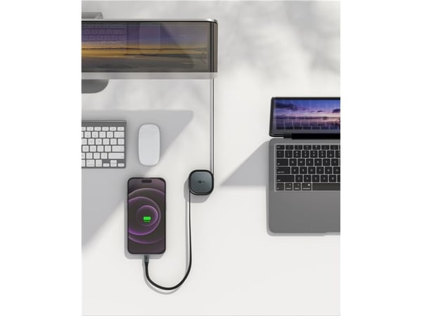 Goobay 77424, 1 m, USB C, USB C, USB 2.0, 0,48 Gbit/s, Svart, Sølv