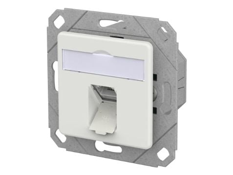 METZ CONNECT 130D371127-I, RJ-45, Vit, 1 styck