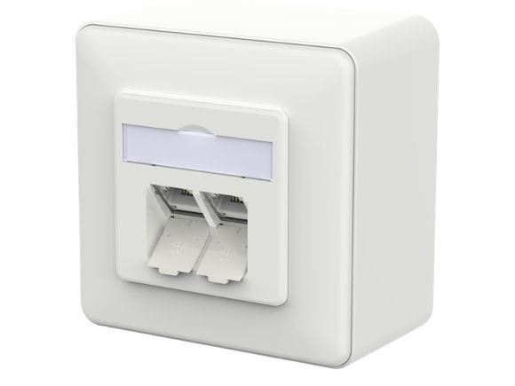 METZ CONNECT 130D380027-I, RJ-45, Valkoinen, 1 kpl