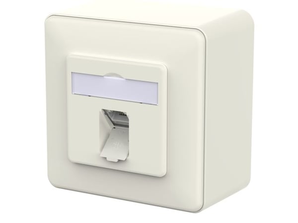 METZ CONNECT 130D370002-I, RJ-45, Valkoinen, 1 kpl